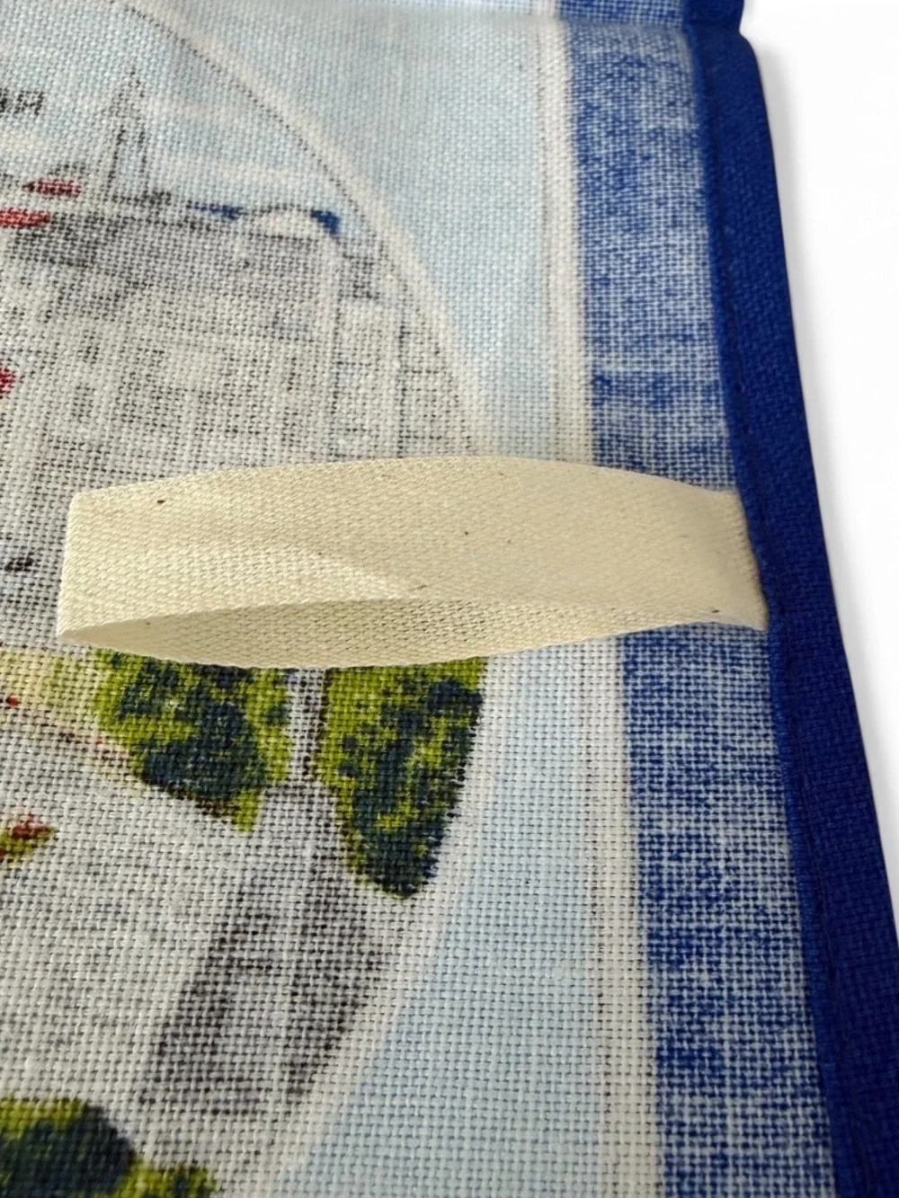 Iceland Map Tea Towel 100% Cotton Reykjavik Souvenir Hanging Loop 19x30.5
